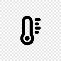 digital, fever, thermometer, fever detection icon svg