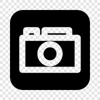 digital, photography, imaging, camera equipment icon svg