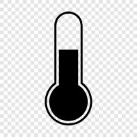 digital, mercury, fahrenheit, Celsius icon svg