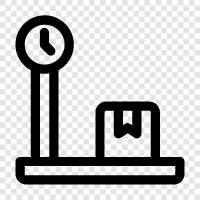 digital weighing scale, kitchen weighing scale, bathroom weighing scale, luggage weighing scale icon svg