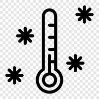 Digital, Fieber, Messen, Temperaturthermometer symbol