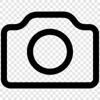 dijital, fotoğraf, kamera telefonu, kamera lensi ikon svg