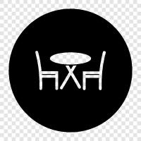 dining room chairs, kitchen chairs, living room chairs, table chair icon svg