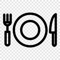 dinnerware, dinnerware sets, china, china plates icon svg