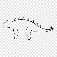 dinozorlar, tarihöncesi, sauropod, kral ikon svg