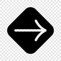 Directional Arrow, Forward Arrow, Up Arrow, Right Arrow icon svg