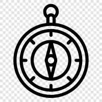 Wegbeschreibung, Navigation, Karten, Reisen symbol