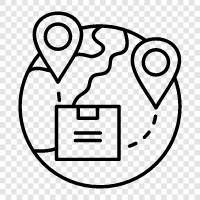 Directions, Location, Navigation, Road icon svg