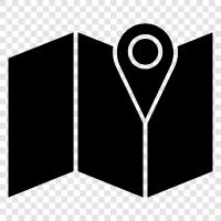 Directions, Location, Locations, Geography icon svg