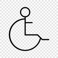 disability, handicapped, accessibility, disabled icon svg