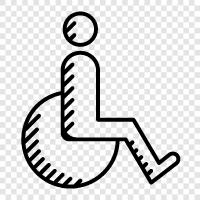 disability, handicapped, disabled, special needs icon svg