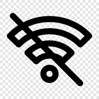 disable wifi, turn off wifi, disable wifi on, turn off wifi on icon svg