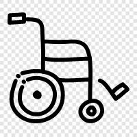 disabled, handicapped, injured, mobility icon svg