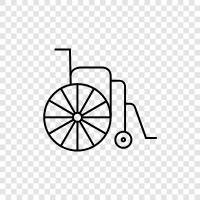 disabled, handicapped, mobility, aids icon svg