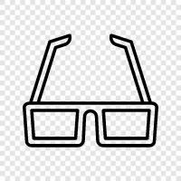 Discount D Glasses, Discount Glasses, Fake Glasses, Fake D icon svg