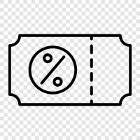 discount, free, promotional, savings icon svg