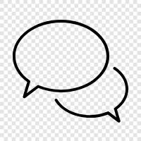 discussion bubbles, dialogue bubbles, conversation bubbles icon svg