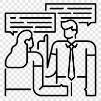 discussion, dialogue, chat, talk icon svg