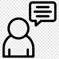 discussion, chat, dialogue, talk icon svg