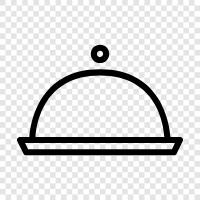 dishes, food, dining, table icon svg