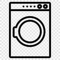 dishwasher, tumble dryer, front loader, top loader. icon svg