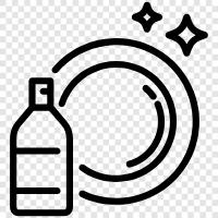 dishwasher, washing dishes, cleaning dishes, cleaning dirty dishes icon svg