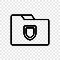 disk shield, disk protection, disk security, hard disk protection icon svg