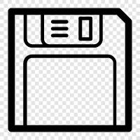 Diskette, Disk, Backup, Storage icon svg
