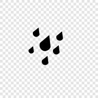 dismal, depressing, dreary, wet icon svg