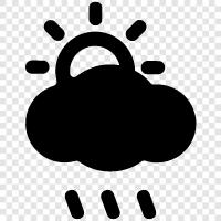 dismal, wet, cloudy, overcast icon svg