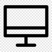 Display, Display Device, Computer Monitor, Display Screen icon svg