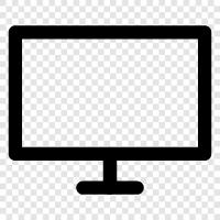 Display, Display Monitor, LCD Monitor, Computer Monitor icon svg