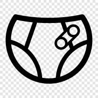 disposable, cloth, wet, diaper icon svg