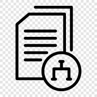 distribute a document, distribute a file, share a document, Distribute Documents icon svg