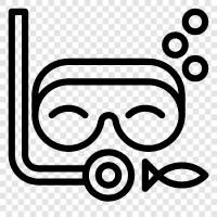 diving equipment, diving lessons, diving resorts, Diving icon svg