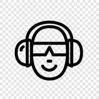 DJ headphone, DJ headphones for sale, DJ headphones for DJing, DJ headphones icon svg