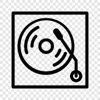 Mixing, Music, Party, Events icon svg