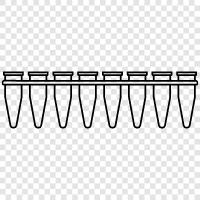 DNA Lab, PCR, Laboratory Equipment, Genetic Testing icon svg