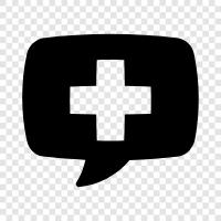 Arzt, Krankenhaus, Medikamente, Chirurgie symbol