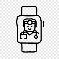 Doctor Time, Doctor Watch Clock, Doctor Watch Alarm, Doctor Watch Radio icon svg