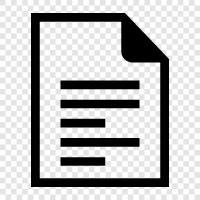 документ, документальный файл, текстовый документ, текстовый файл Значок svg