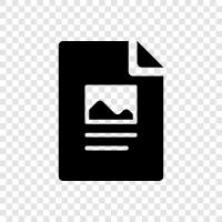 document, spreadsheet, text, data ikon svg