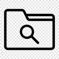 document, folder, document management, document organization icon svg