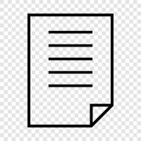 Document Format, Document Formatting, Text Formatting, Thesis Formatting icon svg