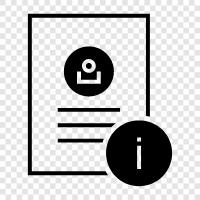 Dokumentenverwaltung, Dokumentenscanning, Dokumentenarchivierung, elektronisches Dokument symbol