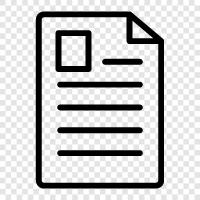 Document Management, Document Storage, Document Security, Document Creation icon svg