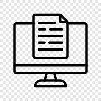 Document, Online, Documents, Online Documents icon svg