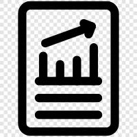 document, analysis, presentation, assessment icon svg