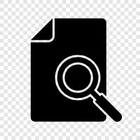 document retrieval, document retrieval system, document search engine, document retrieval software icon svg