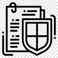 Document Security, Document Preservation, Document Retention, Document Destruction icon svg